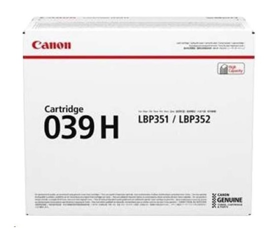 Canon LASER TONER CRG 039H