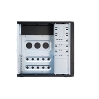 CHIEFTEC Elox Series HQ-01B-OP, Miditower, USB 3.0, čierna, bez zdroja