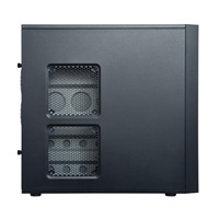 CHIEFTEC Elox Series HQ-01B-OP, Miditower, USB 3.0, čierna, bez zdroja