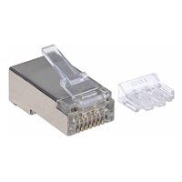 Intellinet konektor RJ45, Cat6A, tienený STP, 15µ, drôt, 90 ks v balení