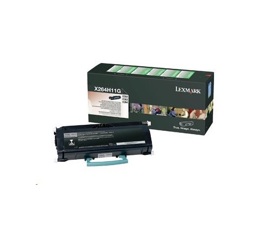 Čierny toner LEXMARK pre X264, X363, X364 z programu Lexmark Return (9 000 strán)