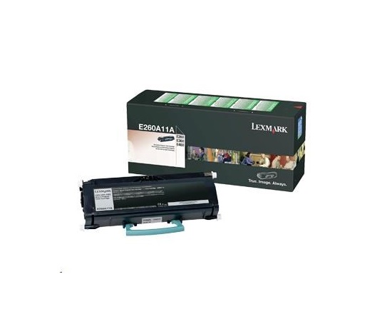 Čierny toner LEXMARK pre E260, E360, E460 (3 500 strán)
