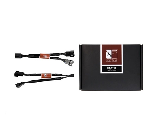 NOCTUA NA-SYC1 - sada 2 Y adaptérov pre 4pin ventilátory