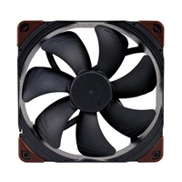 NOCTUA Ventilátor NF-A14 iPPC-3000 PWM, 140mm, černá/hnědá