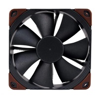 NOCTUA Ventilátor NF-F12 iPPC-2000 PWM, 120mm, černá/hnědá