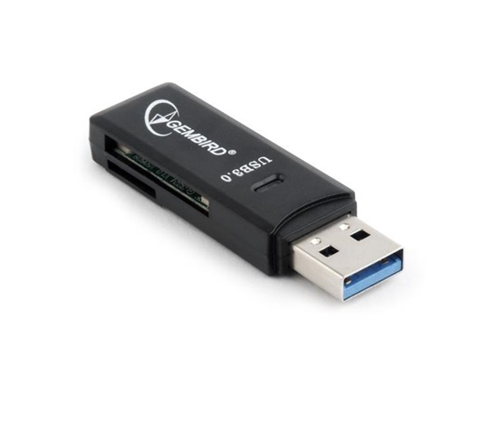 Čítačka kariet GEMBIRD USB 3.0, mini dizajn, UHB-CR3-01