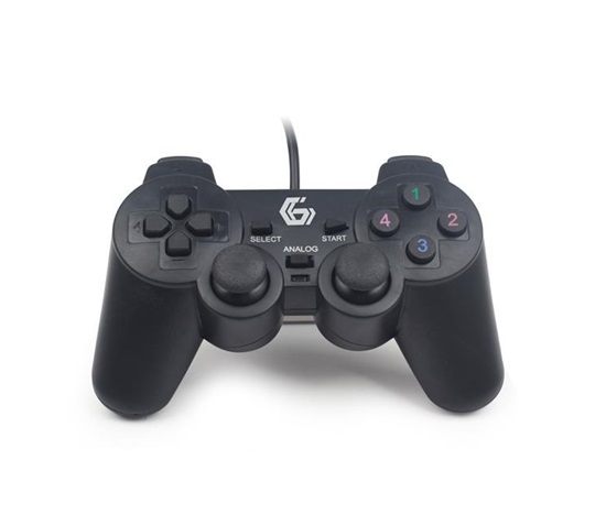 GEMBIRD gamepad JPD-UDV-01, vibrační, USB