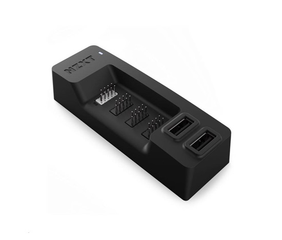 Rozširujúca karta NZXT IU01 USB Expansion, 3x USB 2.0 interný, 2x USB 2.0 vonkajšie, uzavreté magnetické teleso