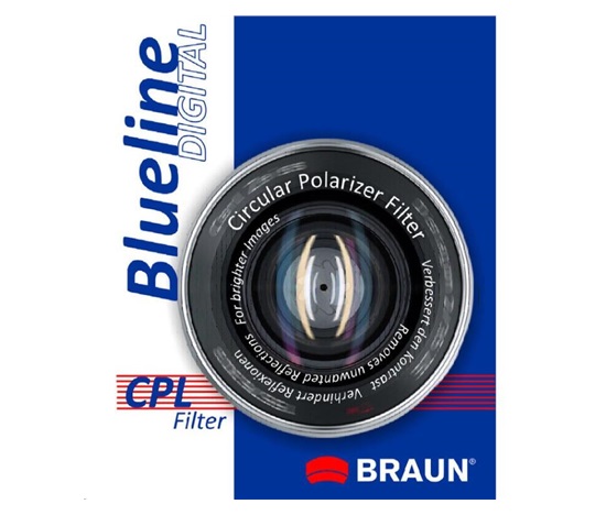 Braun C-PL BlueLine polarizační filtr 62 mm
