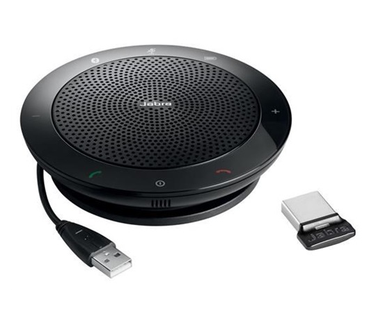 Hlasový komunikátor Jabra všesmerový SPEAK 510+, MS, USB, BT, čierny