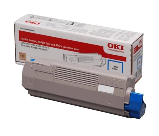 Azurový toner OKI pre C532/C542 a MC563/MC573 (1 500 strán)