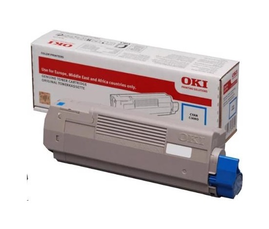 OKI Cyan toner pre C532/C542 a MC563/MC573 (6000 strán)