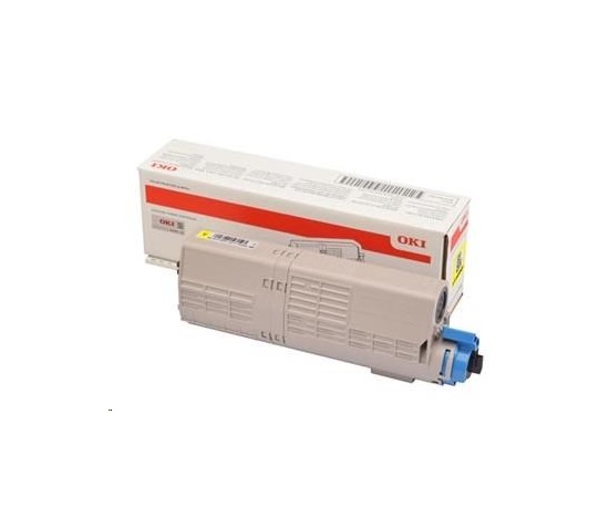 Žltý toner OKI pre C532/C542 a MC563/MC573 (6000 strán)