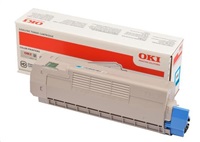 Azurový toner OKI pre C612 (6 000 strán)