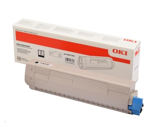 Čierny toner OKI pre C823/C833/C843 (7 000 strán)