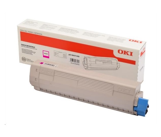 OKI purpurový toner pre C823/C833/C843 (7 500 strán)