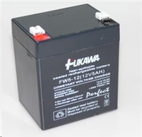 Batéria - FUKAWA FW 5-12 U (12V/5Ah - Faston 250), životnosť 5 rokov