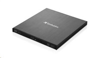 VERBATIM Slimline Blu-ray Rewriter USB 3.0 Bezplatný BR disk 25 GB (CD DVD BD Mdisc)