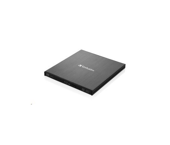 VERBATIM Slimline Blu-ray Rewriter USB 3.0 Bezplatný BR disk 25 GB (CD DVD BD Mdisc)