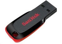 SanDisk Flash disk 16 GB Cruzer Blade, USB 2.0, čierna