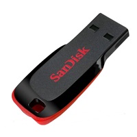 SanDisk Flash disk 16 GB Cruzer Blade, USB 2.0, čierna