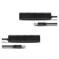 AXAGON HUE-S2B, 4x USB 3.0 CHARGING hub, micro USB nap. konektor, kábel USB-A 30cm