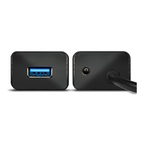 AXAGON HUE-SA7BP, 7x USB 3.0 ALU CHARGING hub, vr. AC adaptéra, kábel USB-A 40cm