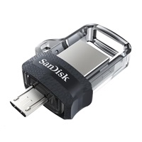 SanDisk Flash Disk 128 GB Dual USB Drive m3.0 Ultra, OTG