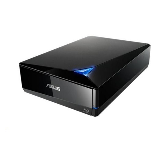 ASUS BLU-RAY Writer BW-16D1H-U PRO, externý, čierny, USB 3.0, (Softvér)