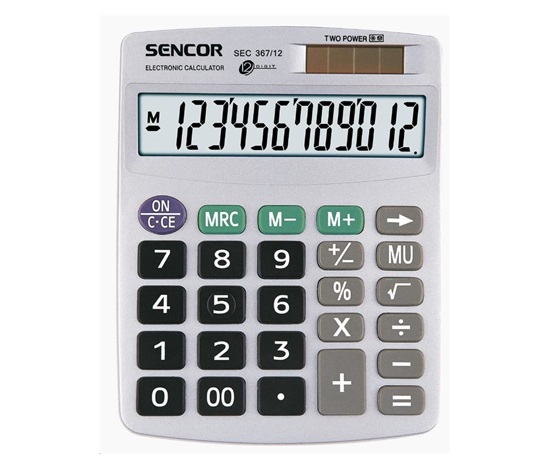 Sencor kalkulačka  SEC 367/ 12