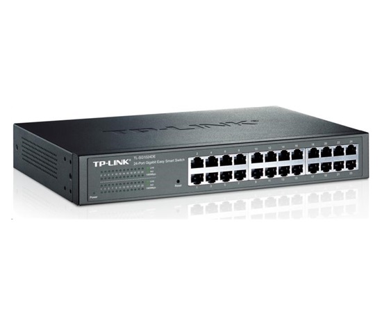 TP-Link Easy Smart switch TL-SG1024DE (24xGbE, fanless)