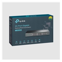 TP-Link switch TL-SG1024D (24xGbE, fanless)