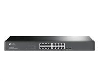 TP-Link switch TL-SG1016 (16xGbE, fanless)