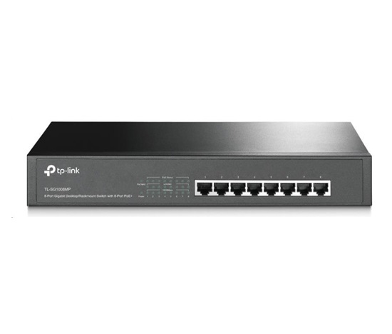TP-Link switch TL-SG1008 (8xGbE, fanless)