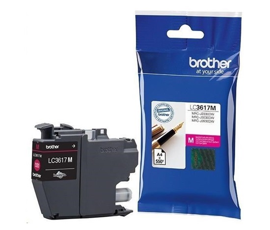 BROTHER INK LC-3617M purpurová, purpurová - 550 str. za minútu, J2330, J3530, J3930