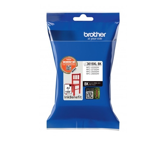 BROTHER INK LC-3619XLBK čierna veľká - 2800 str./min., J2330, J3530, J3930