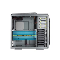 IN WIN case Grone Black/Red, Midi Tower, bez zdroja