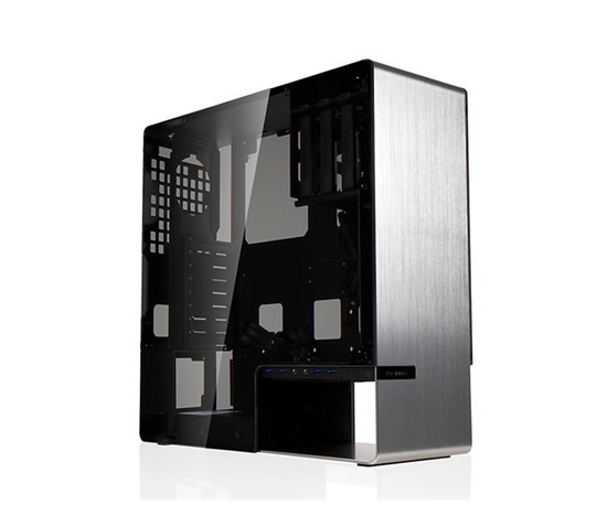 IN WIN 904 Plus, Midi Tower, bez zdroja, strieborná