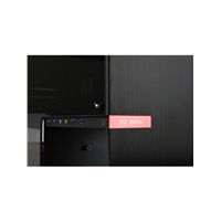 IN WIN 904 Plus, Midi Tower, bez zdroja, strieborná