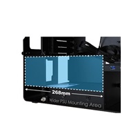 IN WIN 904 Plus, Midi Tower, bez zdroja, strieborná