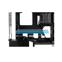 IN WIN 904 Plus, Midi Tower, bez zdroja, strieborná