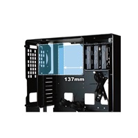 IN WIN 904 Plus, Midi Tower, bez zdroja, strieborná