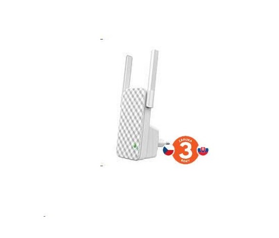 Tenda A9 Bezdrôtový univerzálny predlžovač dosahu N300, 300 Mb/s, 2x 3dBi