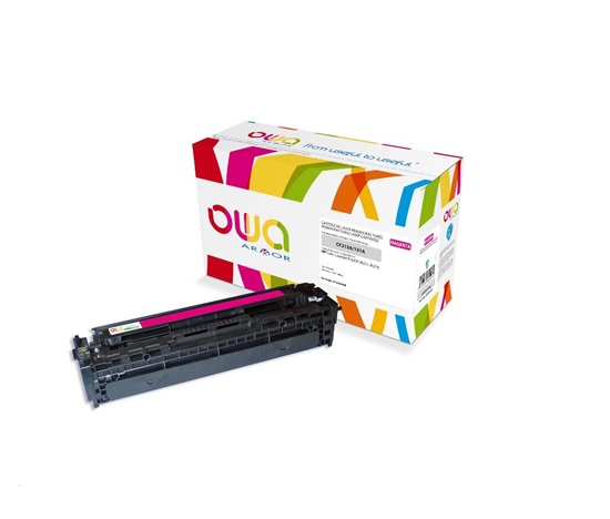OWA Armor toner pre HP Color Laserjet Pro 200 M251, M276, 1800 strán, CF213A, červená/purpurová