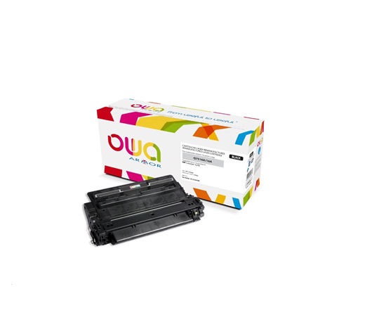 OWA Armor toner pre HP Laserjet 5200, 12000 strán, Q7516A, čierny/čierny