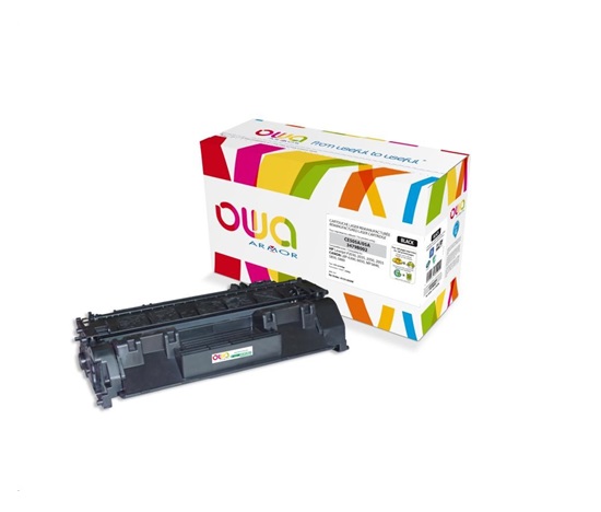 OWA Armor toner pre HP Laserjet P2030, P2035, P2050, P2055, 2300 strán, CE505A, čierna/čierna
