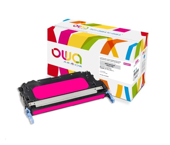 OWA Armor toner pre HP Color Laserjet 3600, 4000 strán, Q6473A, červená/purpurová