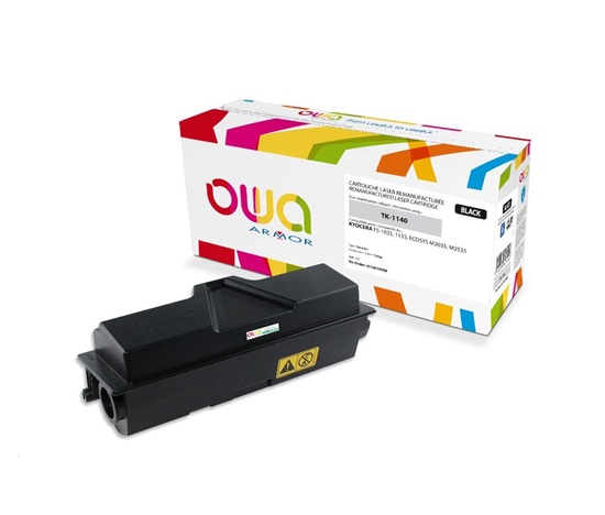 OWA Armor toner pre KYOCERA FS-1035, 1135, ECOSYS M2035, M2535, 7200 strán, TK1140, čierny/čierny (TK-1140)