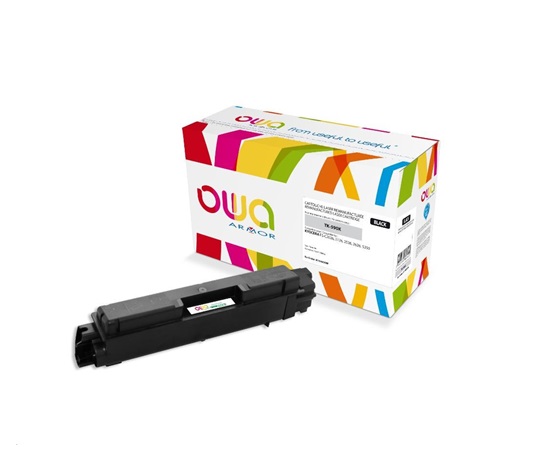 OWA Armor toner pre KYOCERA FS-C5250, 2026, 7000 strán, TK590K, čierny/čierny + odpadový box (TK-590K)