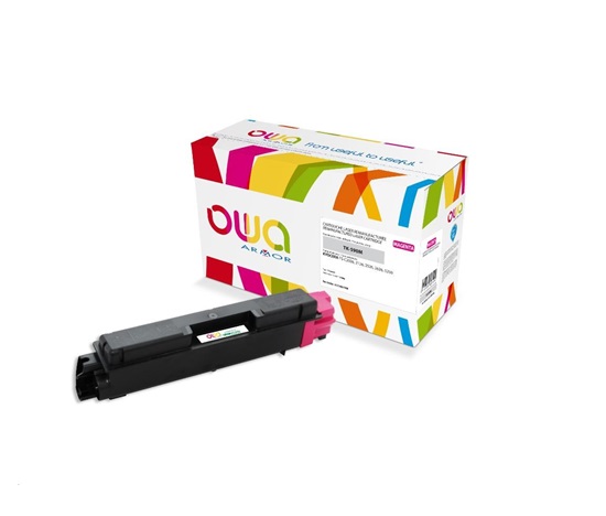 OWA Armor toner pre KYOCERA FS-C5250, 2026, 5000 strán, TK590M, červená/purpurová + odpadový box (TK-590M)